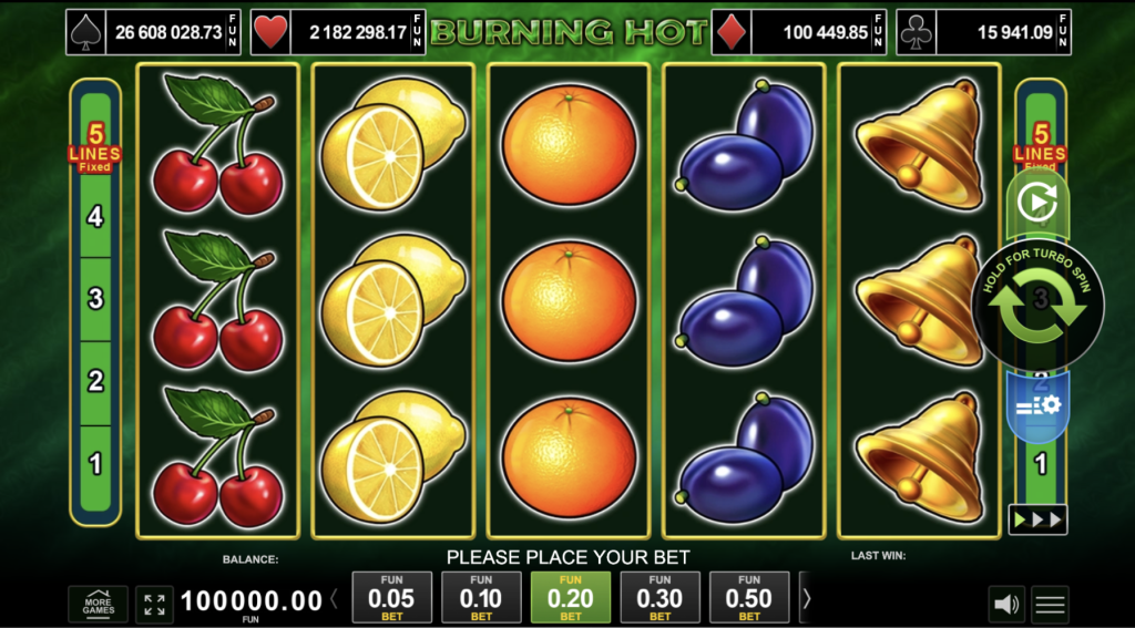Burning Hot slot