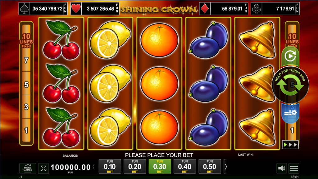 Shining Crown main