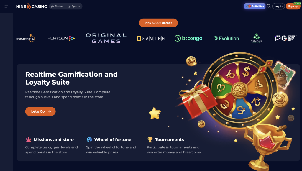 NineCasino Казино Ревю 